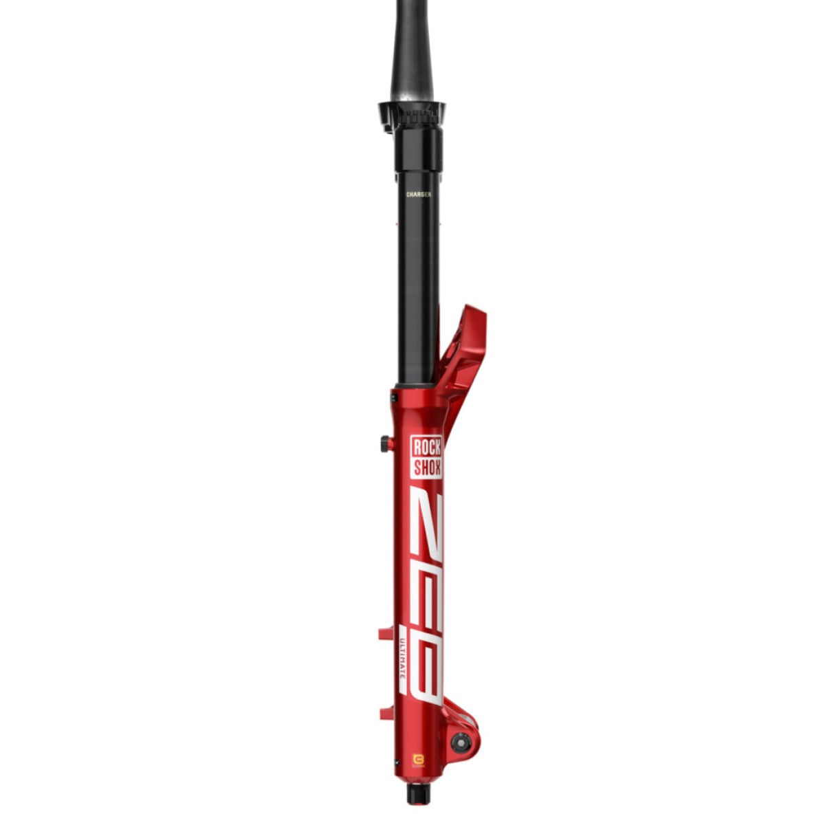 ROCKSHOX ZEB ULTIMATE CHARGER 3.1 RC2 29" DEBONAIR+ Tapered Fork Axle 15x110mm Boost Red Electric