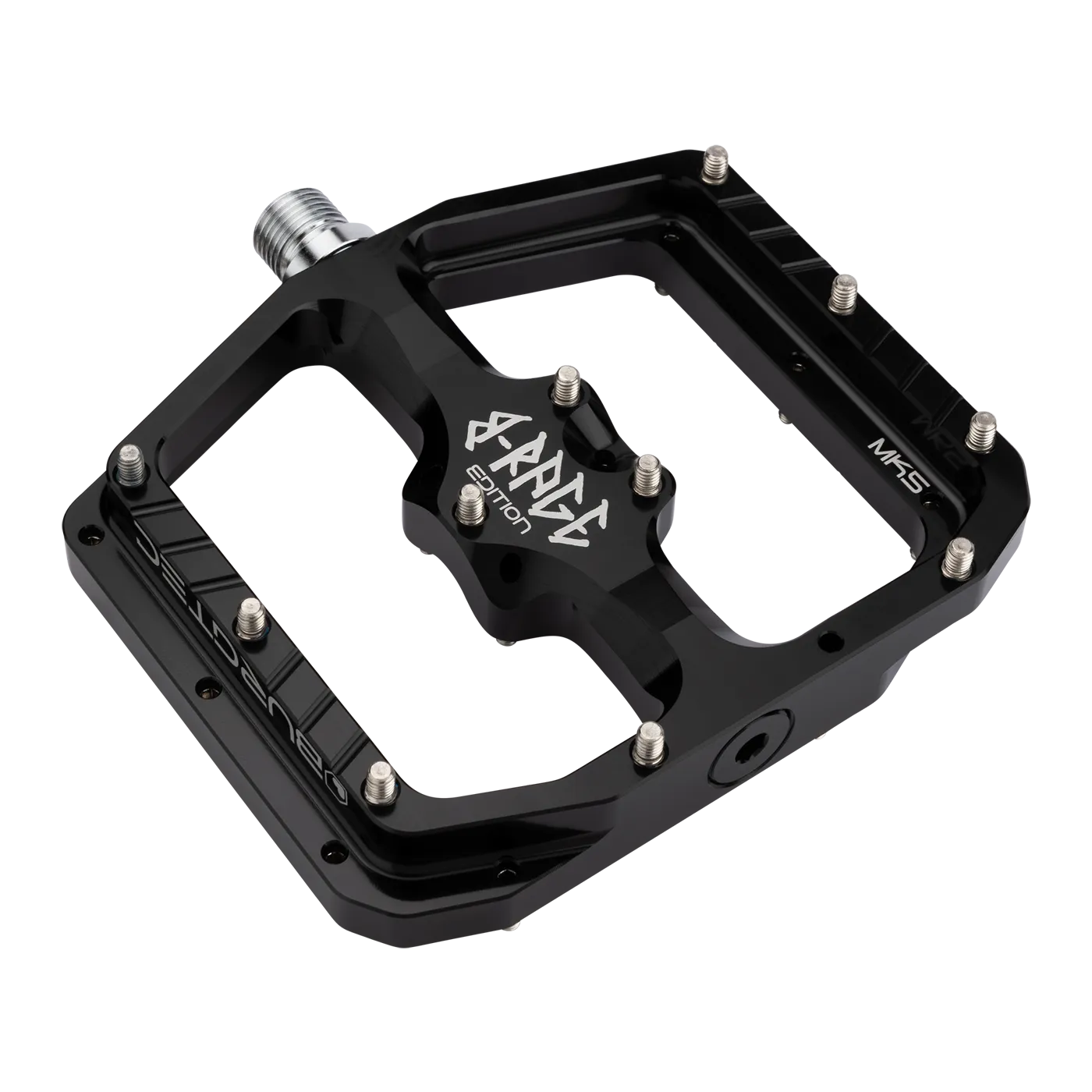 BURGTEC PENTHOUSE FLAT MK5 B-RAGE EDITION fladpedaler Sort