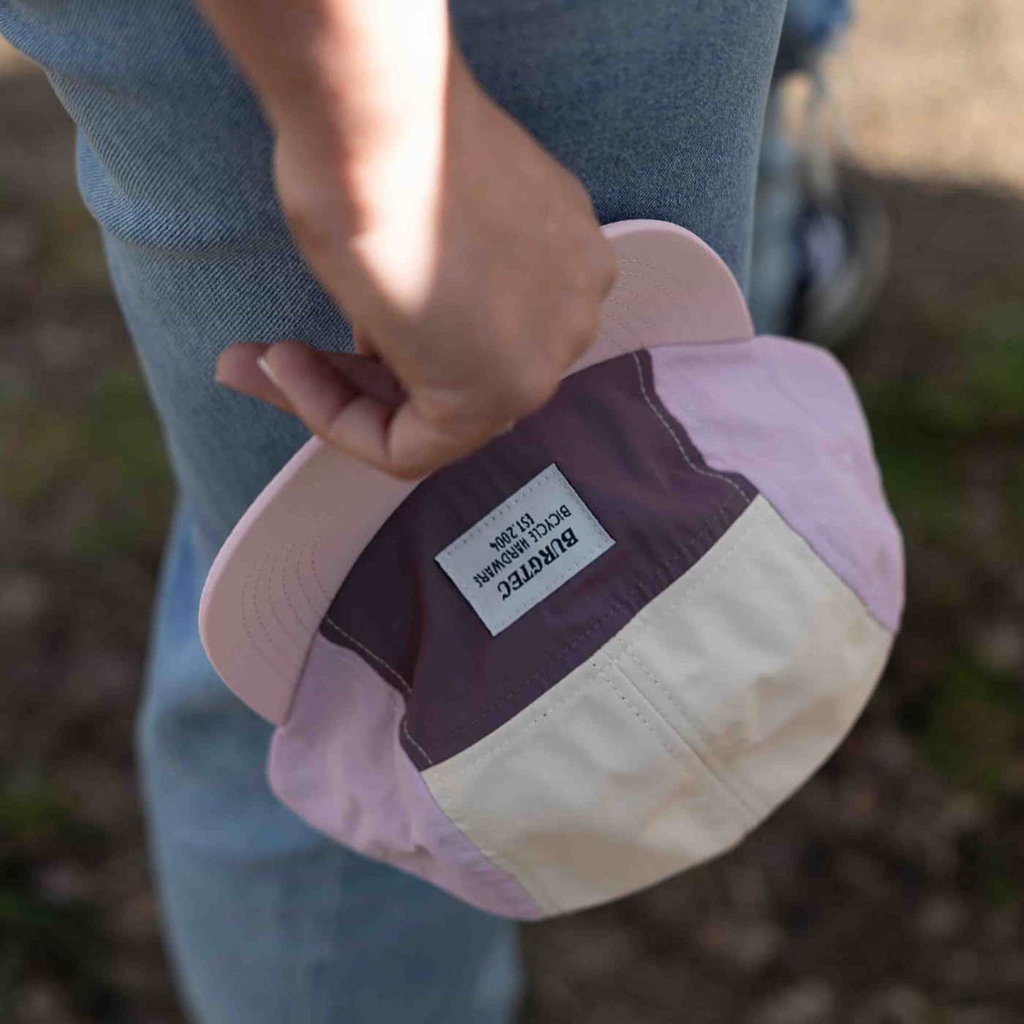 BURGTEC COURIER FIVE PANEL Cap Pink Lemonade