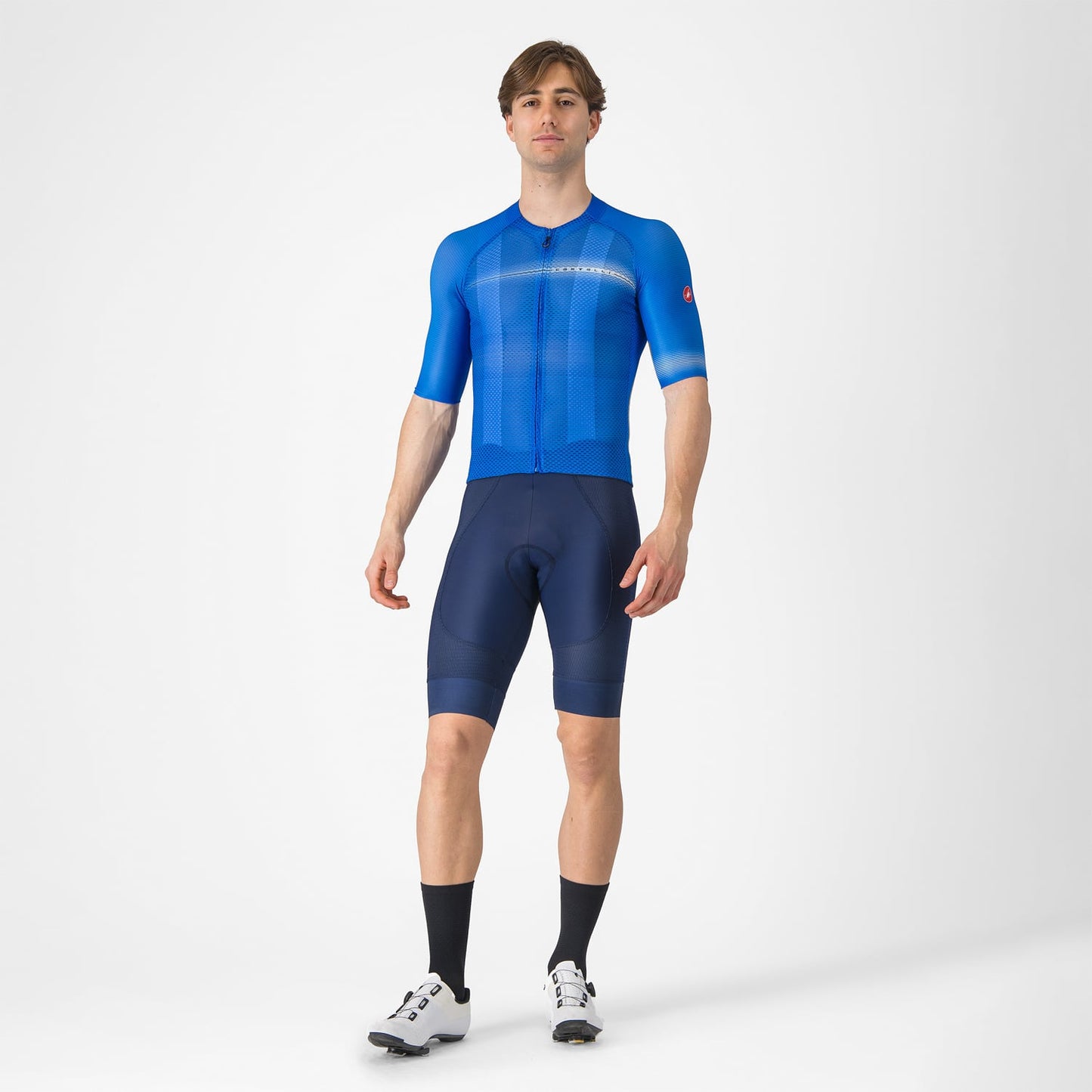CASTELLI CLIMBER'S A/C Kortærmet Jersey Blå