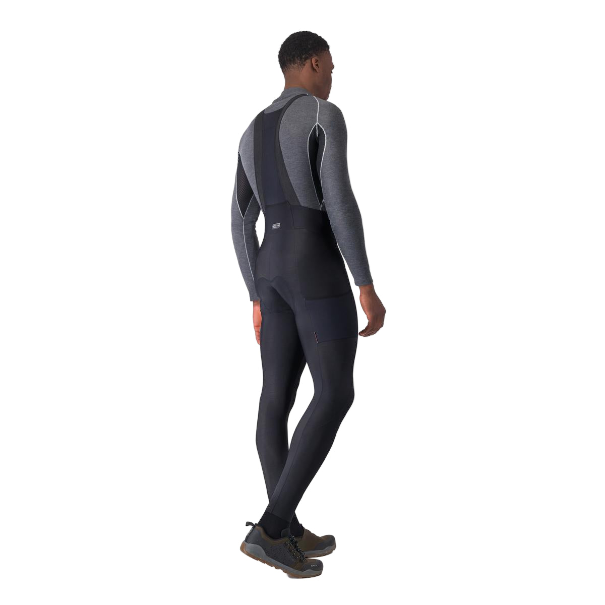 CASTELLI UNLIMITED Long Bib Shorts Black