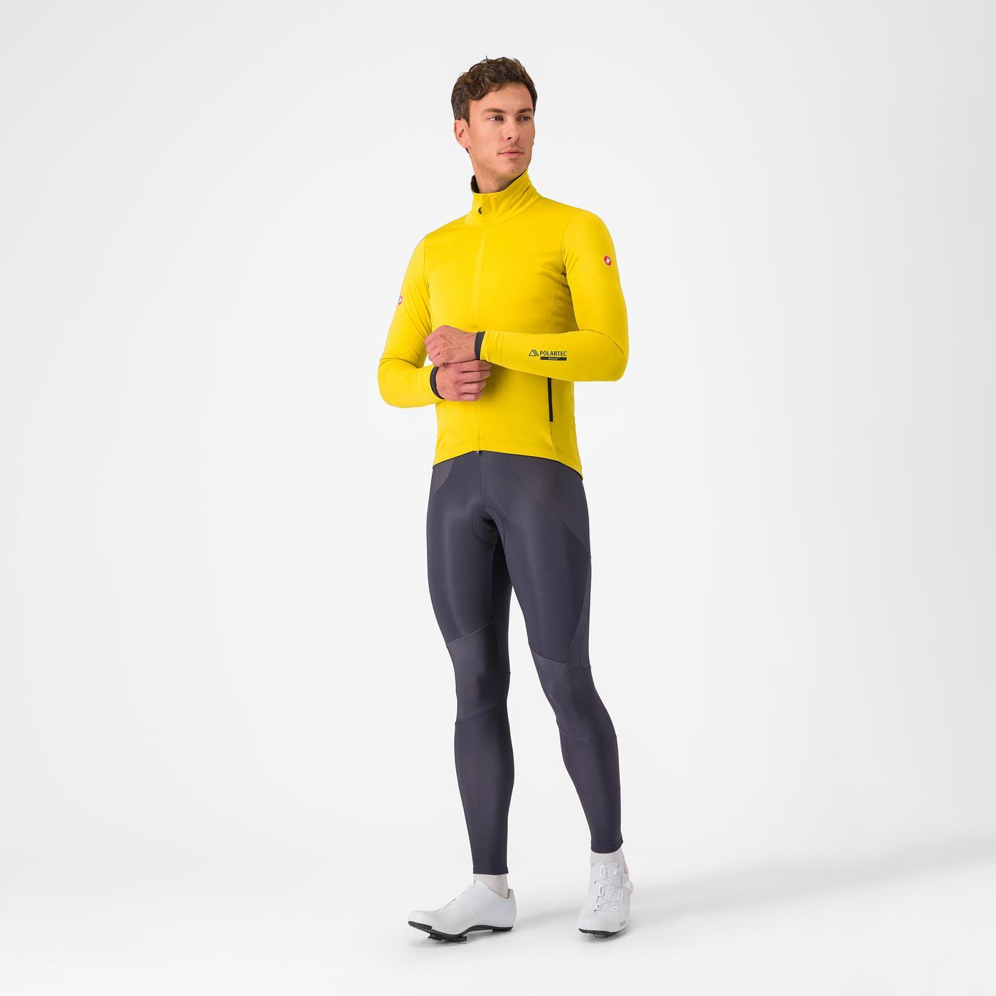 CASTELLI ALPHA 150 Mango Mojito/Sort jakke
