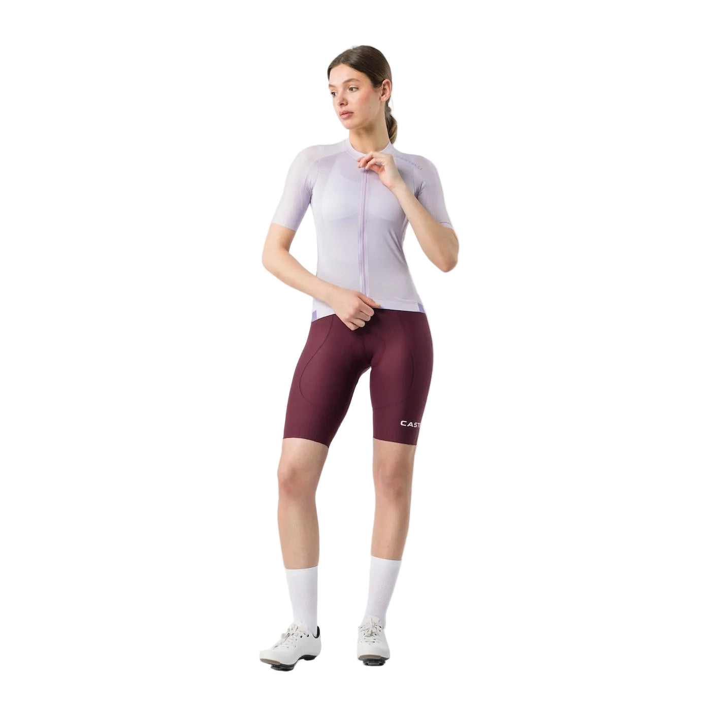 CASTELLI ESPRESSO 2 W DT Women's Bordeaux Bib Tight
