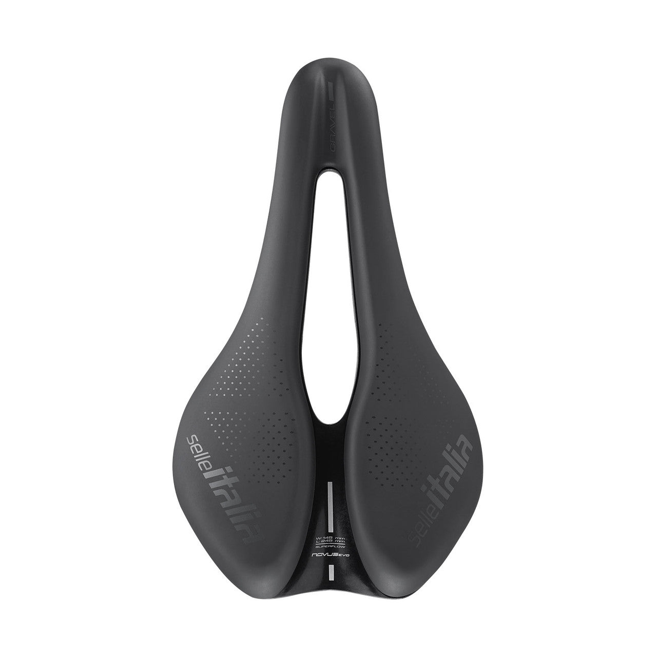 Selle Novus Boost Evo Gravel TM L3 - set ovenfra