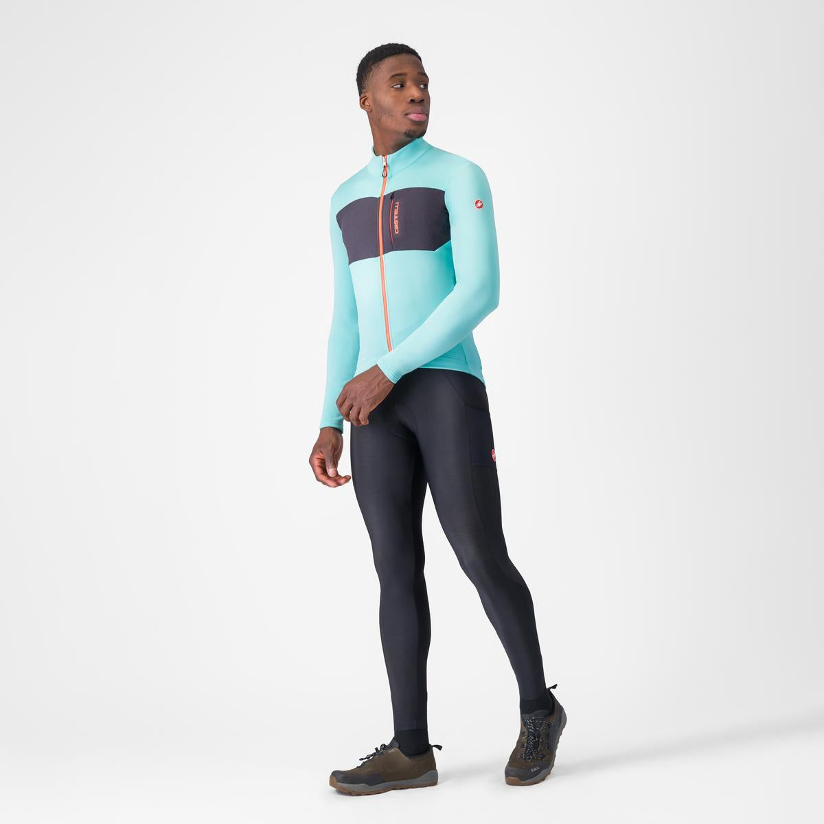 CASTELLI UNLIMITED Long Bib Shorts Black
