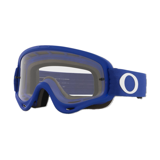 OAKLEY O FRAME MX Moto Blue Goggle Clear Shield