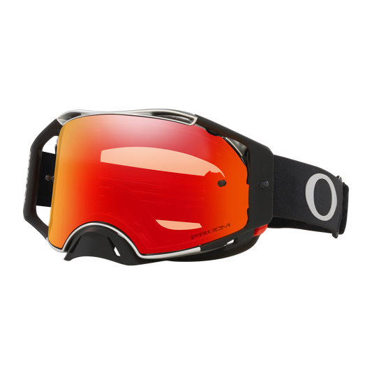 OAKLEY AIRBRAKE MX Tuff Blocks Black Gunmetal Prizm MX Torch Iridium Goggle