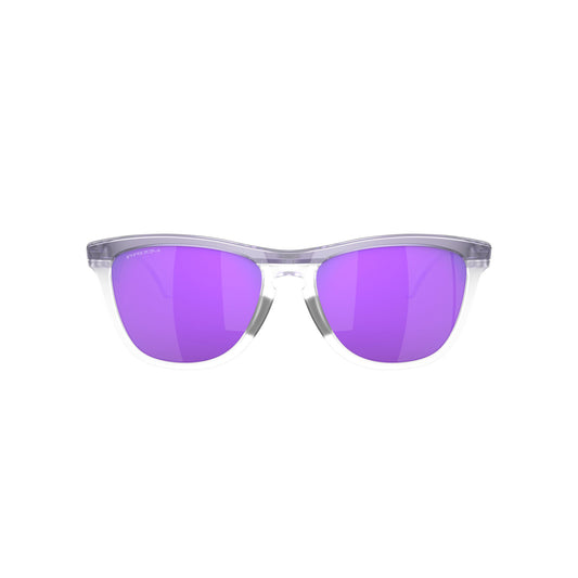 Glasses OAKLEY FROGSKINS HYBRID Matte Trans lilac/clear Prizm Violet