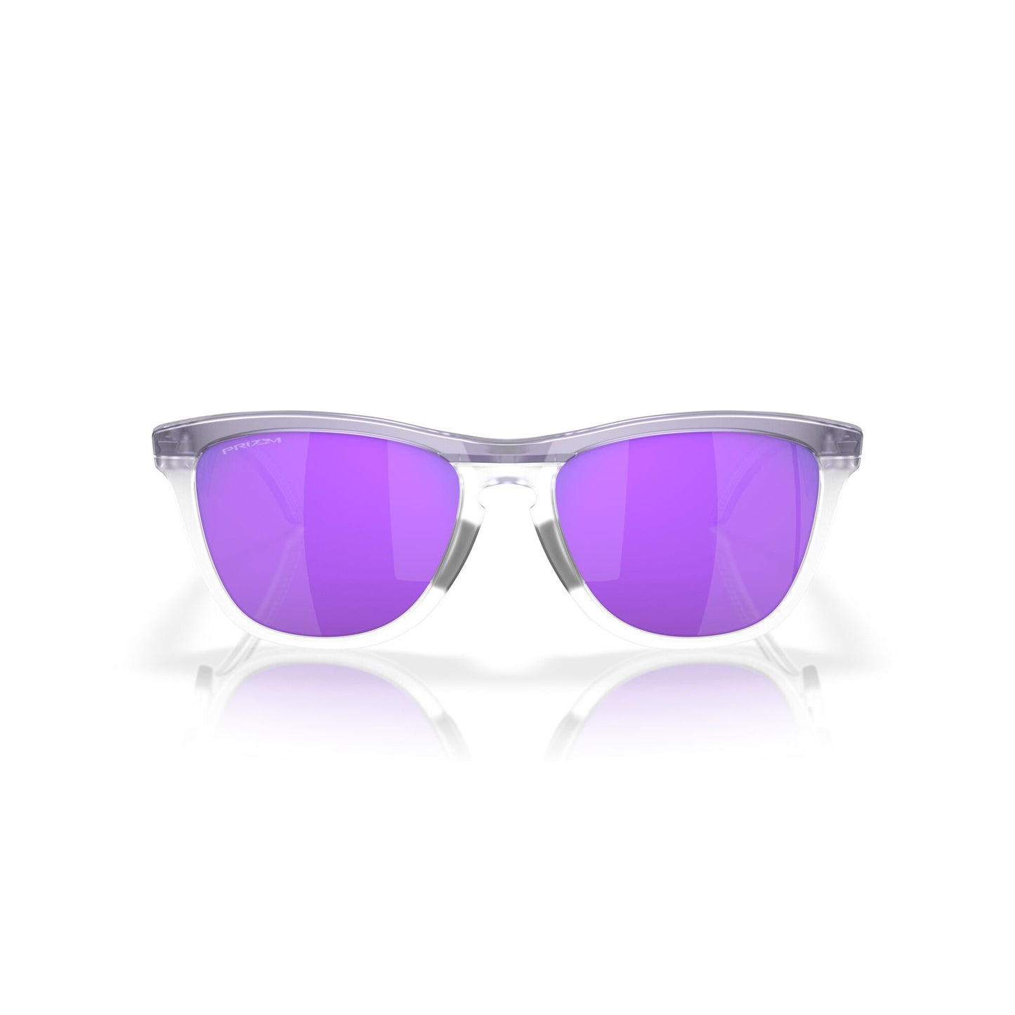 Glasses OAKLEY FROGSKINS HYBRID Matte Trans lilac/clear Prizm Violet