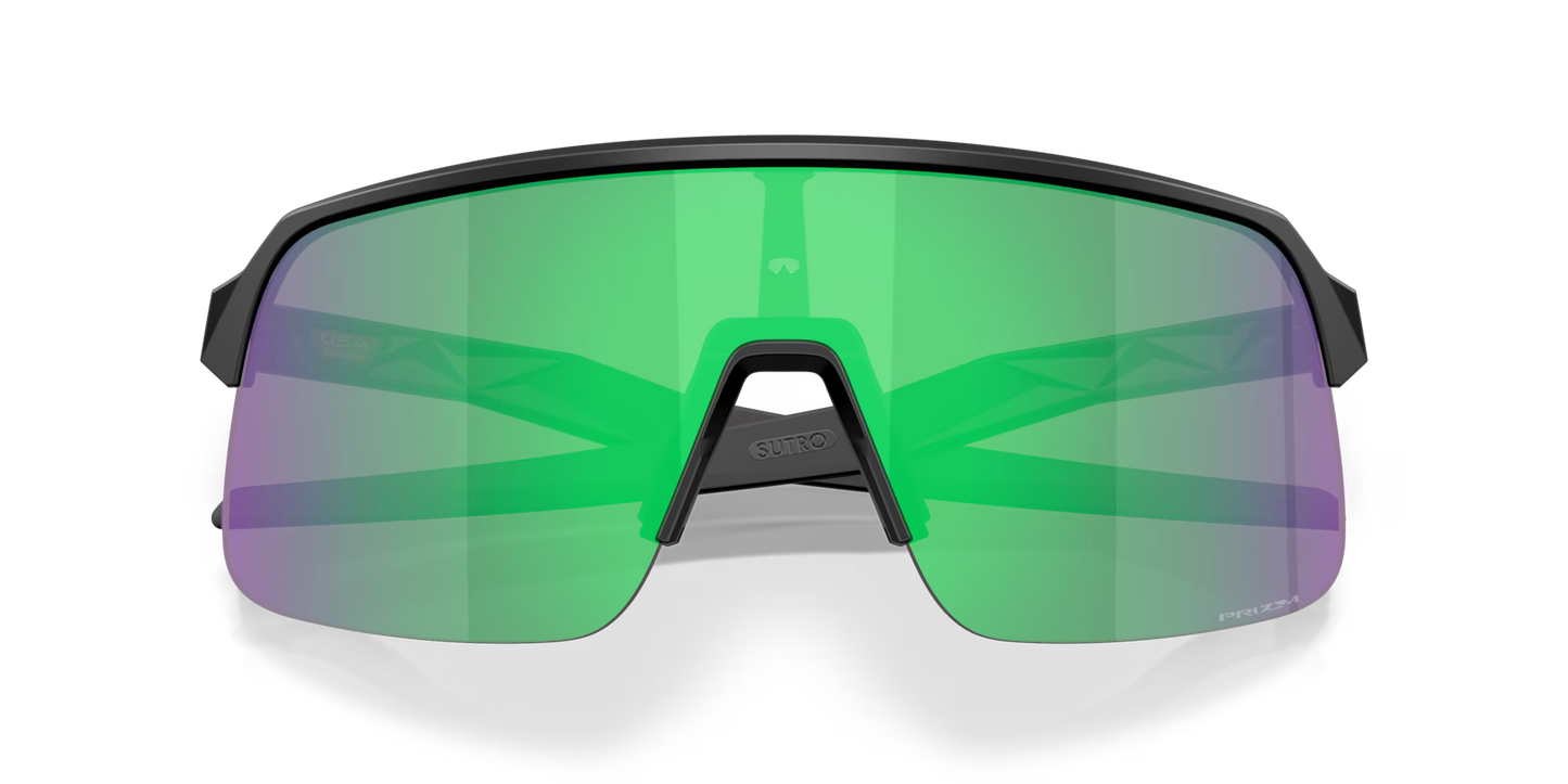 OAKLEY SUTRO LITE S Matt Black Briller Prizm Road Jade-glas