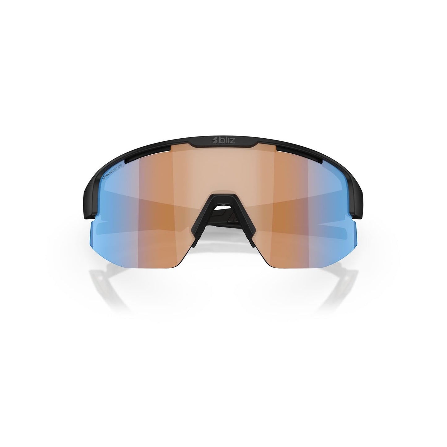 BLIZ MATRIX SMALL Goggles Black Matt Orange Screen