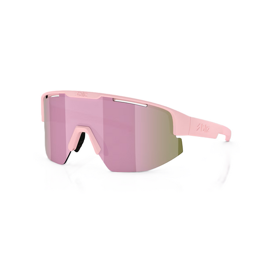 Solbriller BLIZ MATRIX SMALL Pink Matt Lens Brown w Pink Multi