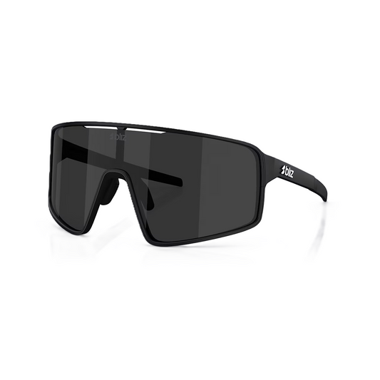 BLIZ P001S Matt Black Smoke Lens Briller