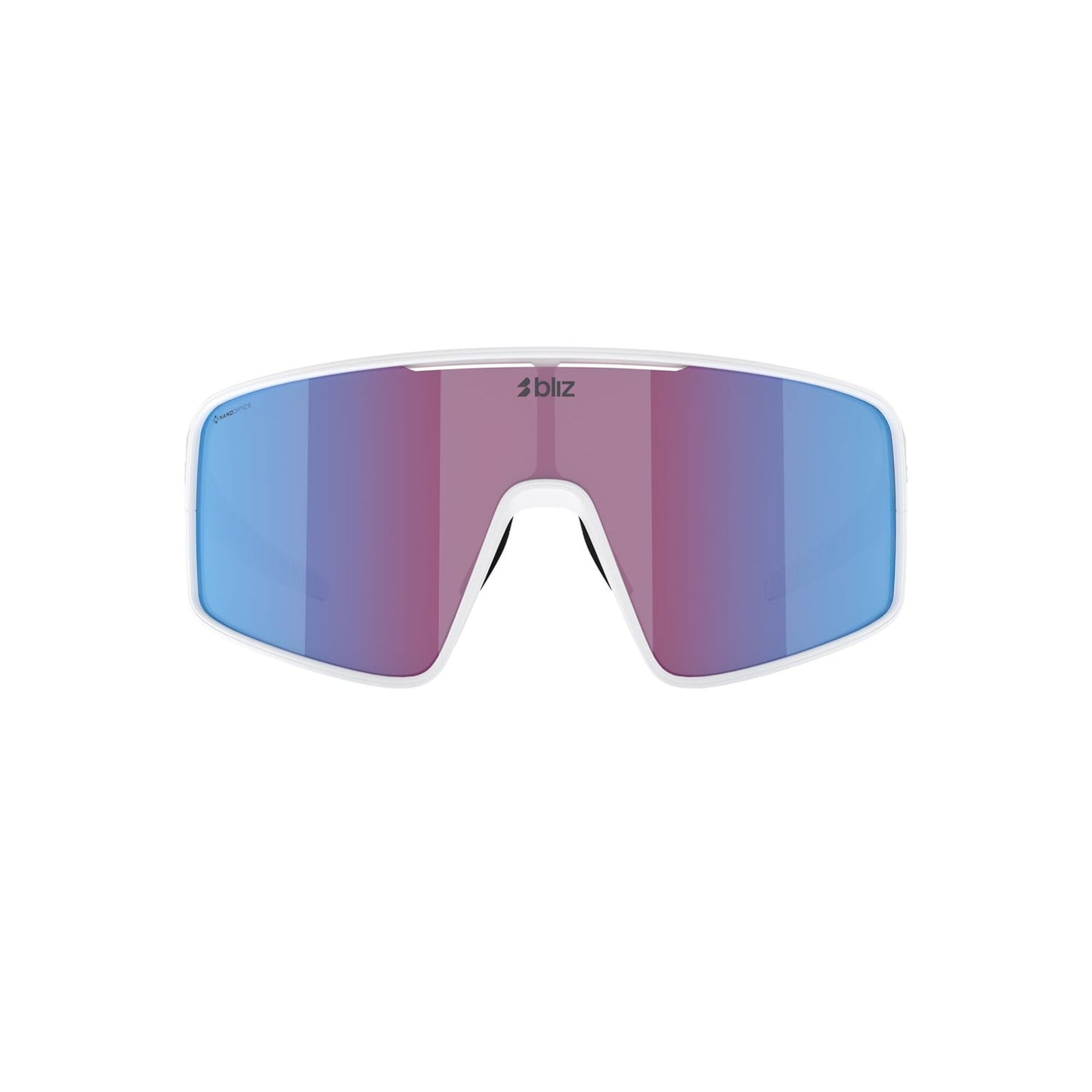 Briller BLIZ P001 Hvid skærm Pink Violet Blue Mirror
