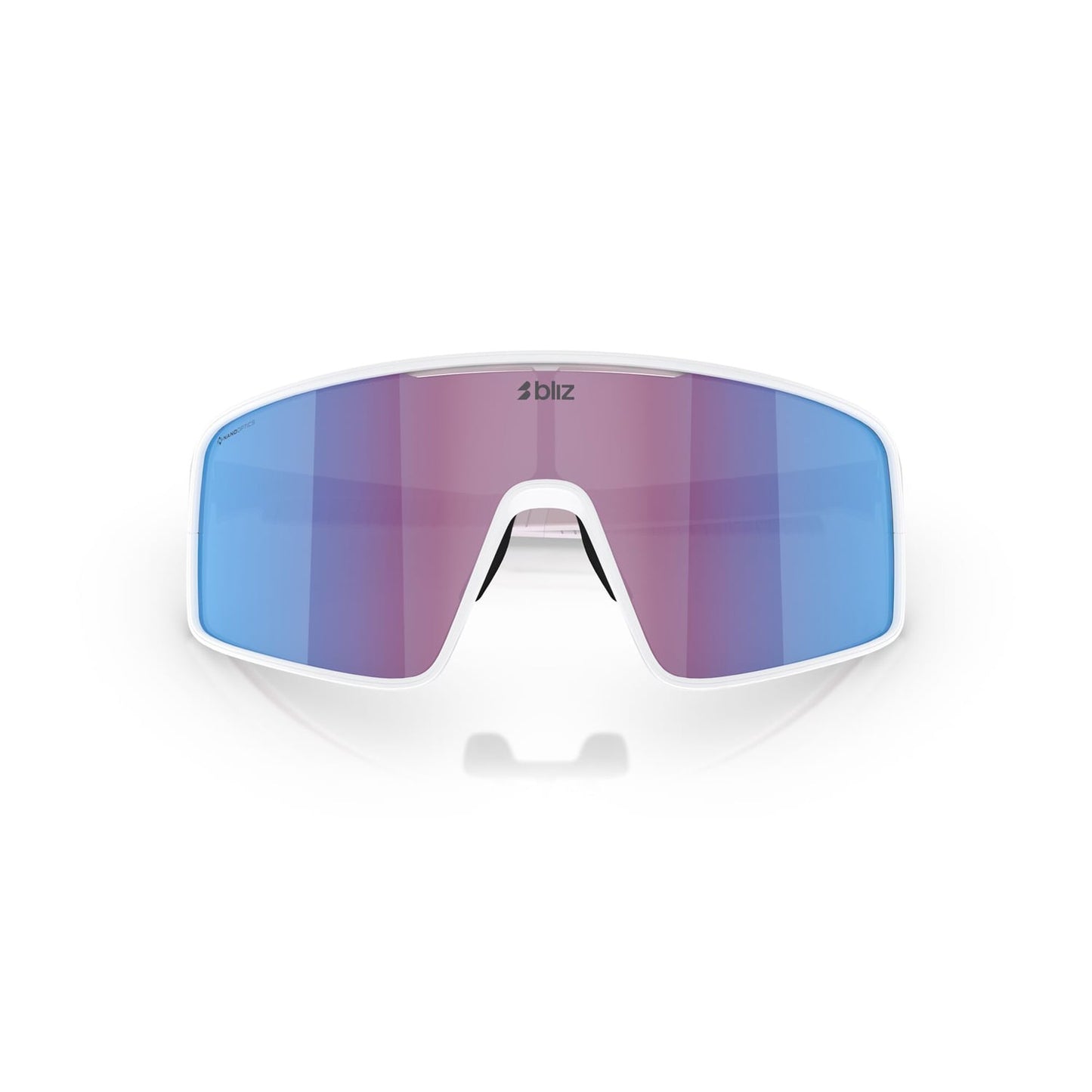 Briller BLIZ P001 Hvid skærm Pink Violet Blue Mirror