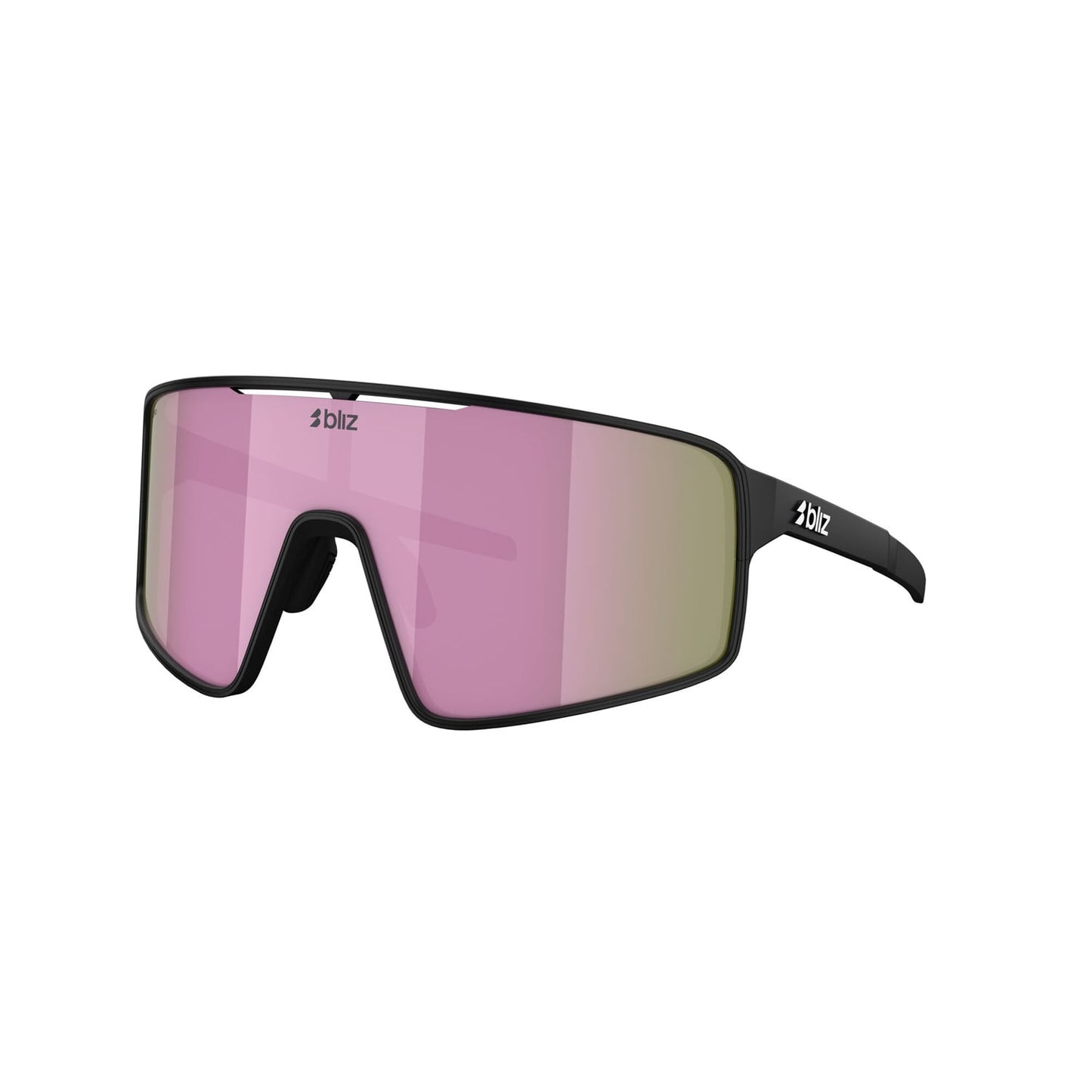 BLIZ P001 S Black Matt Frame Brown Pink Multicolored Goggles