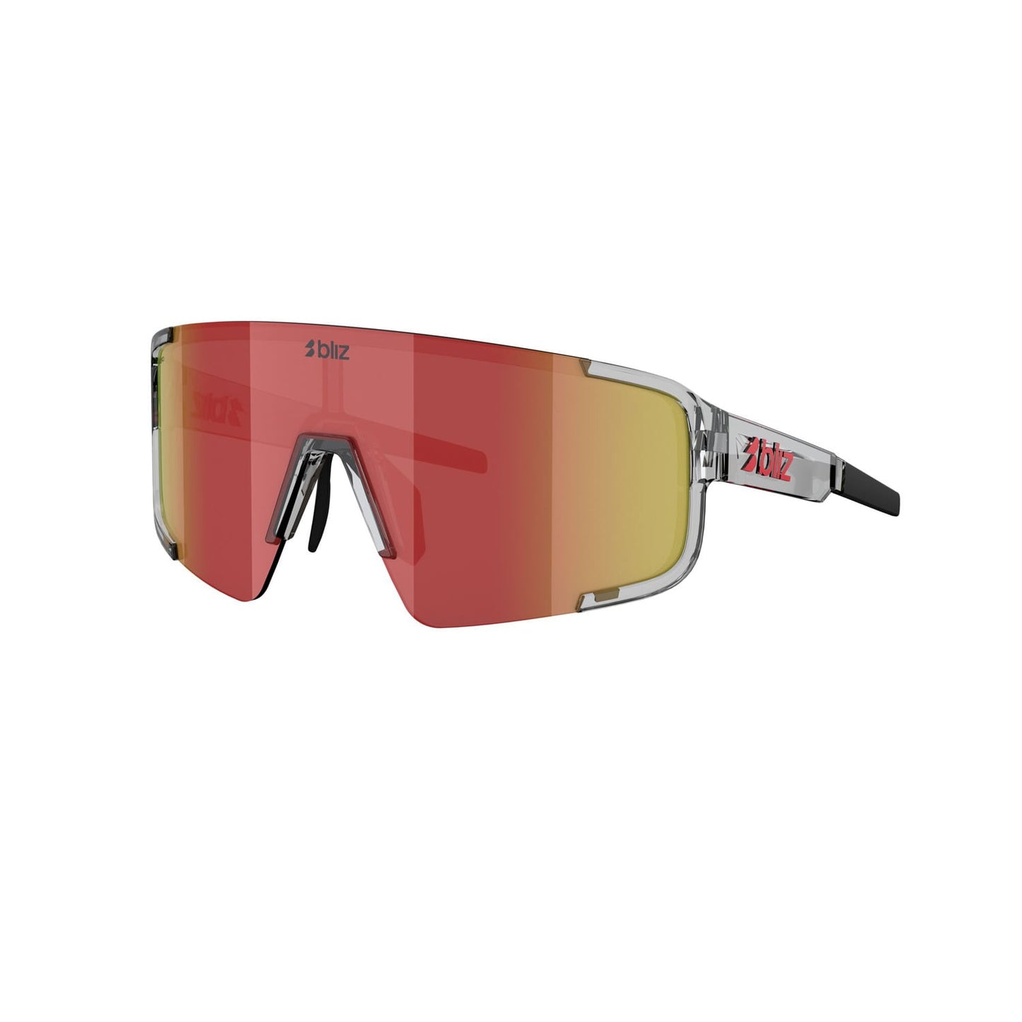 Briller BLIZ P003 Transparent Grey Screen Red Multi