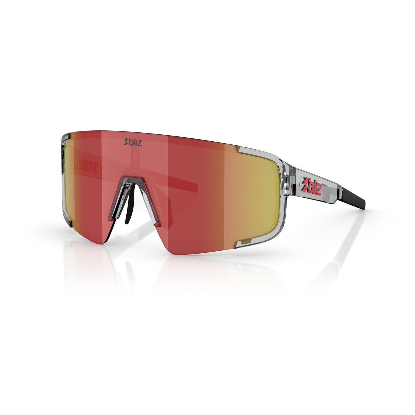 Briller BLIZ P003 Transparent Grey Screen Red Multi
