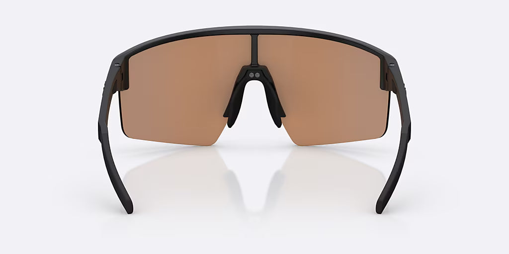 BLIZ P004 Black Matt Glasses Nano Optics Nordic Ligh Coral - Orange w Blue Multi