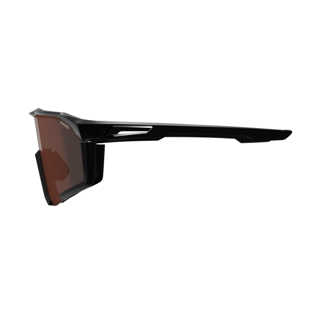 LEATT SPEEDVIZ PRO-briller Satin Black IRIZ Silver 30 VLT