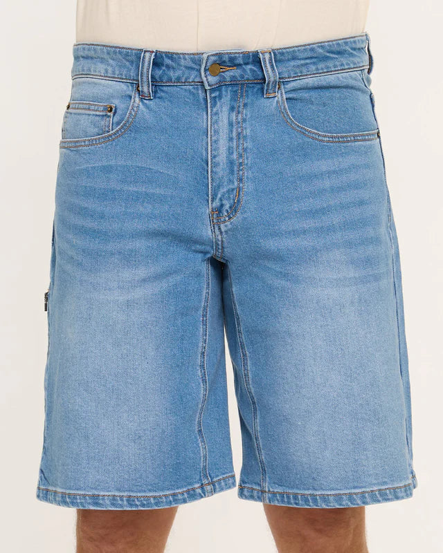 Shorts DHARCO JORT UNISEX COASTAL WASH Blue