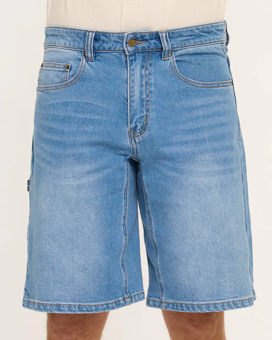 Shorts DHARCO JORT UNISEX COASTAL WASH Blå