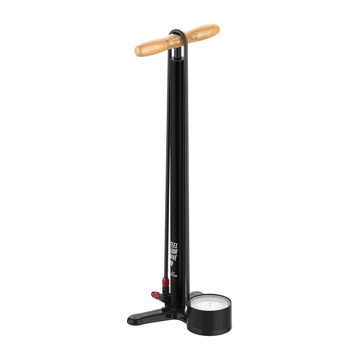 LEZYNE STEEL FLOOR DRIVE 3.5 HV Fodpumpe Sort