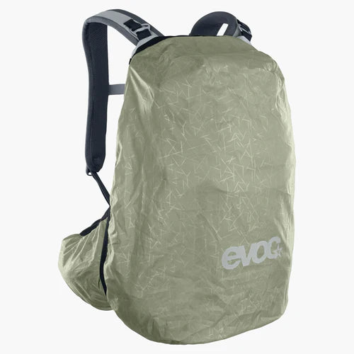 EVOC TRAIL PRO 16L rygsæk med rygstøtte, grå