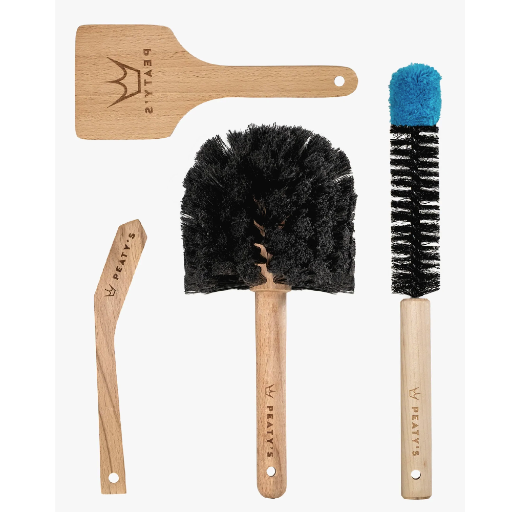 PEATY'S Cleaning Brush Kit (4 pieces)