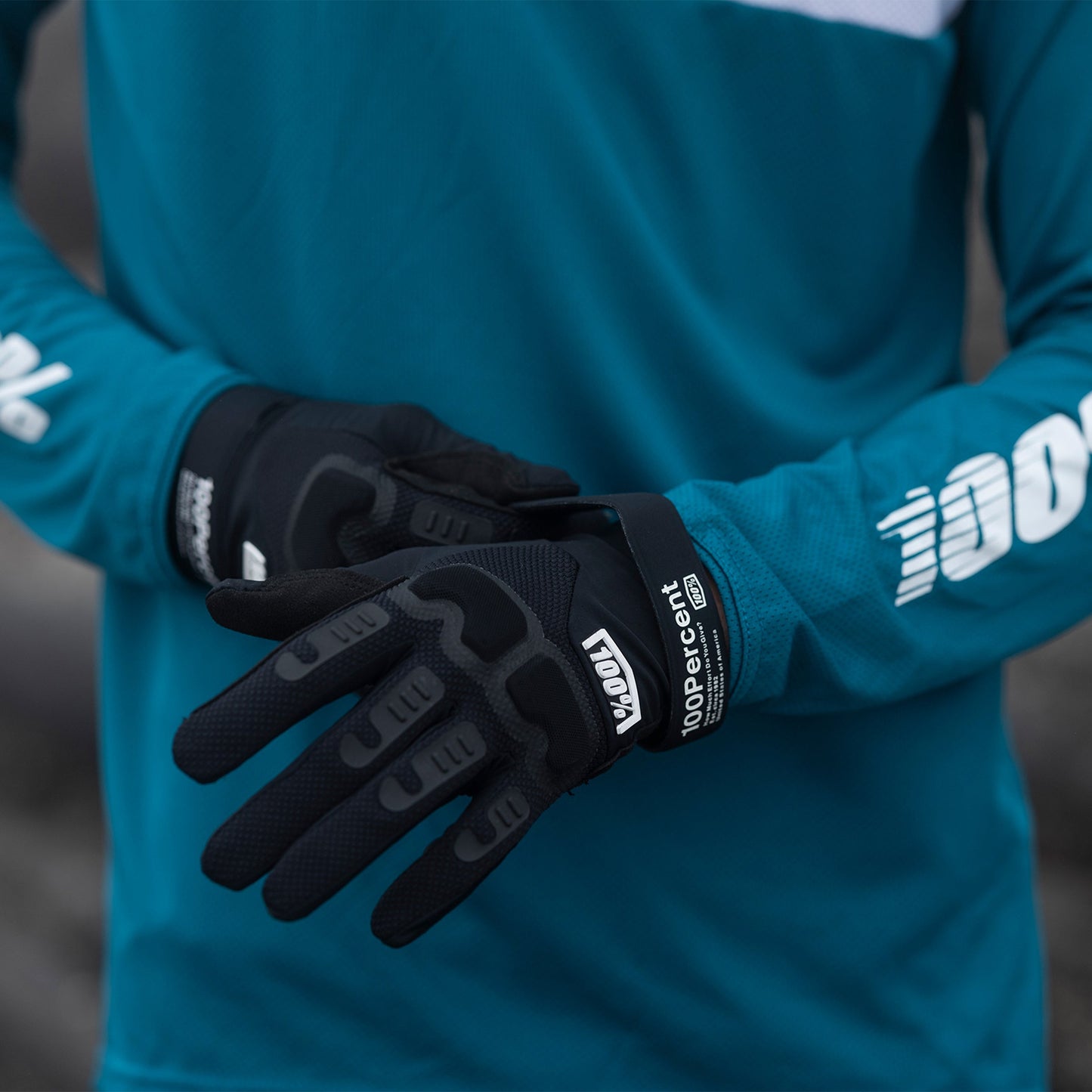 100% LANGDALE Gloves Black