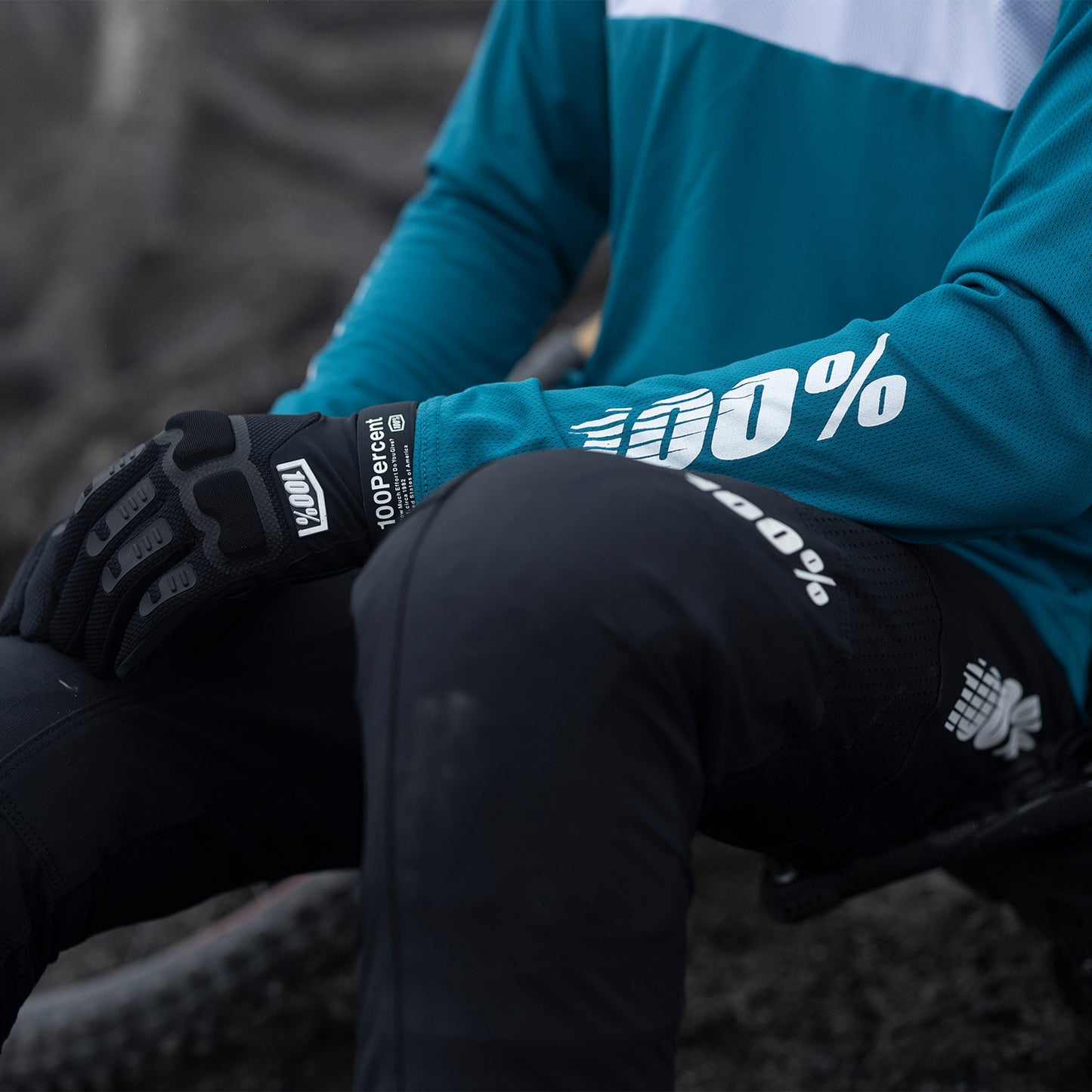 100% LANGDALE Gloves Black