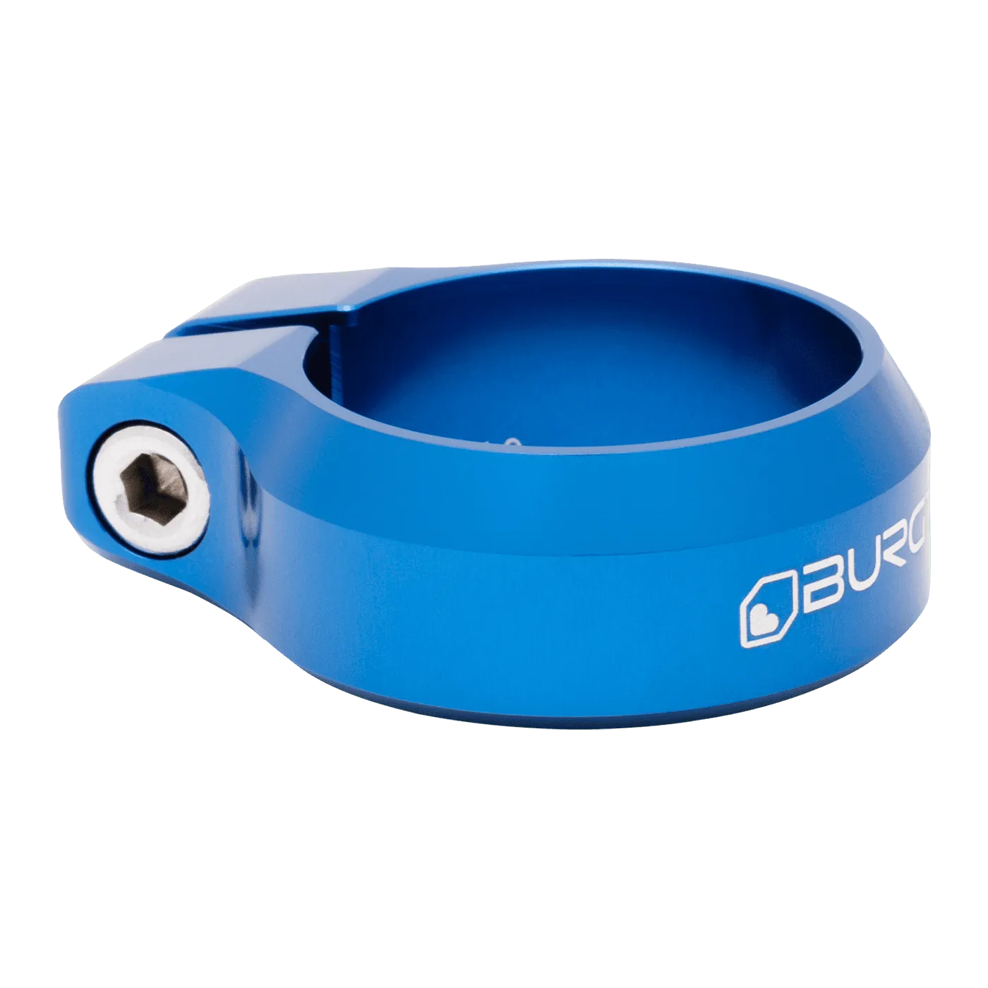 BURGTEC sadelklemme blå