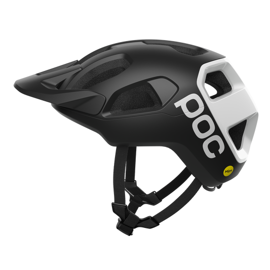 POC CULARIS MTB Helmet Black/White Matt Logo