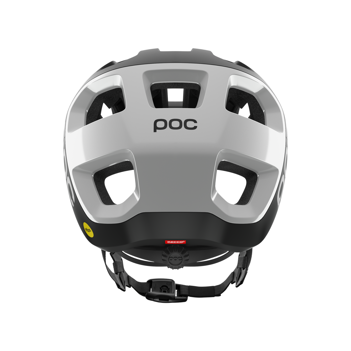 POC CULARIS MTB-hjelm Sort/hvid mat logo