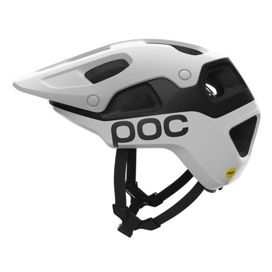 POC CULARIS PURE MTB-hjelm Hvid/sort mat