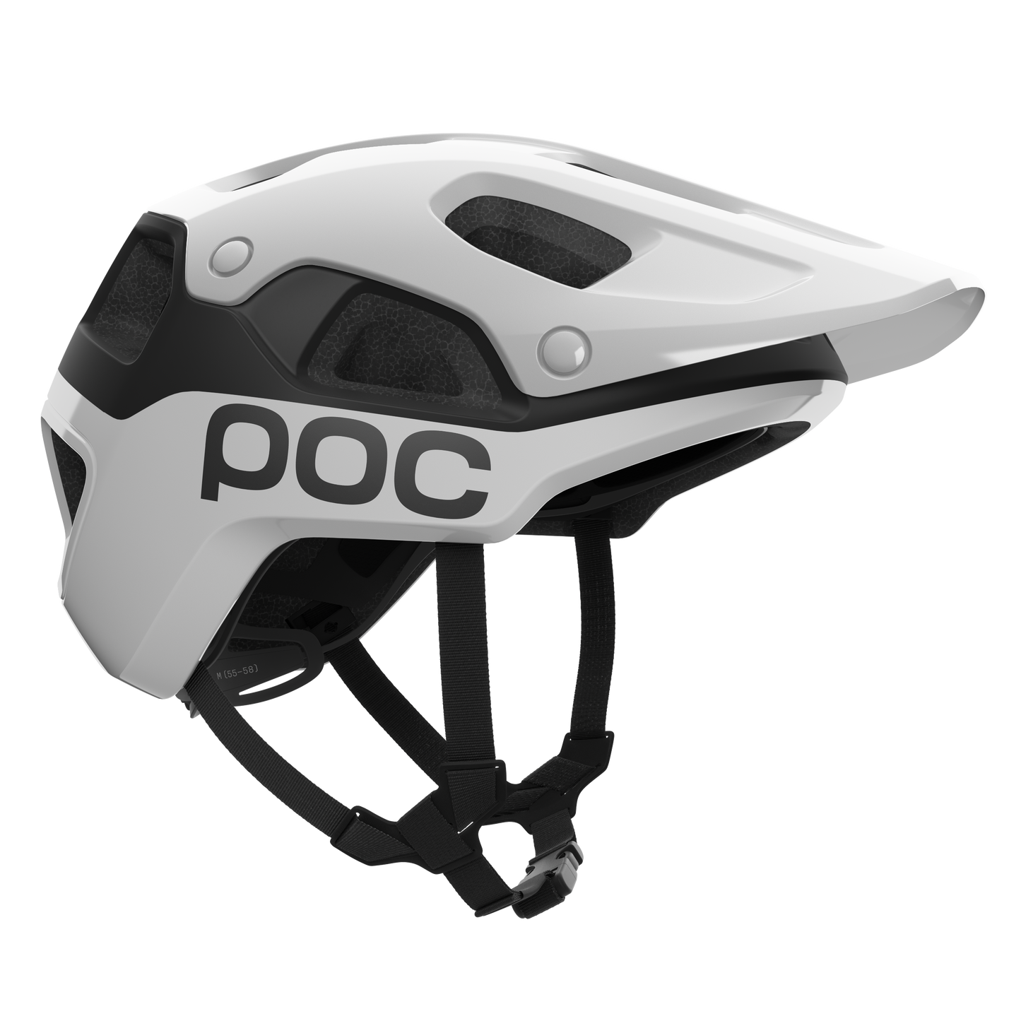 POC CULARIS PURE MTB-hjelm Hvid/sort mat