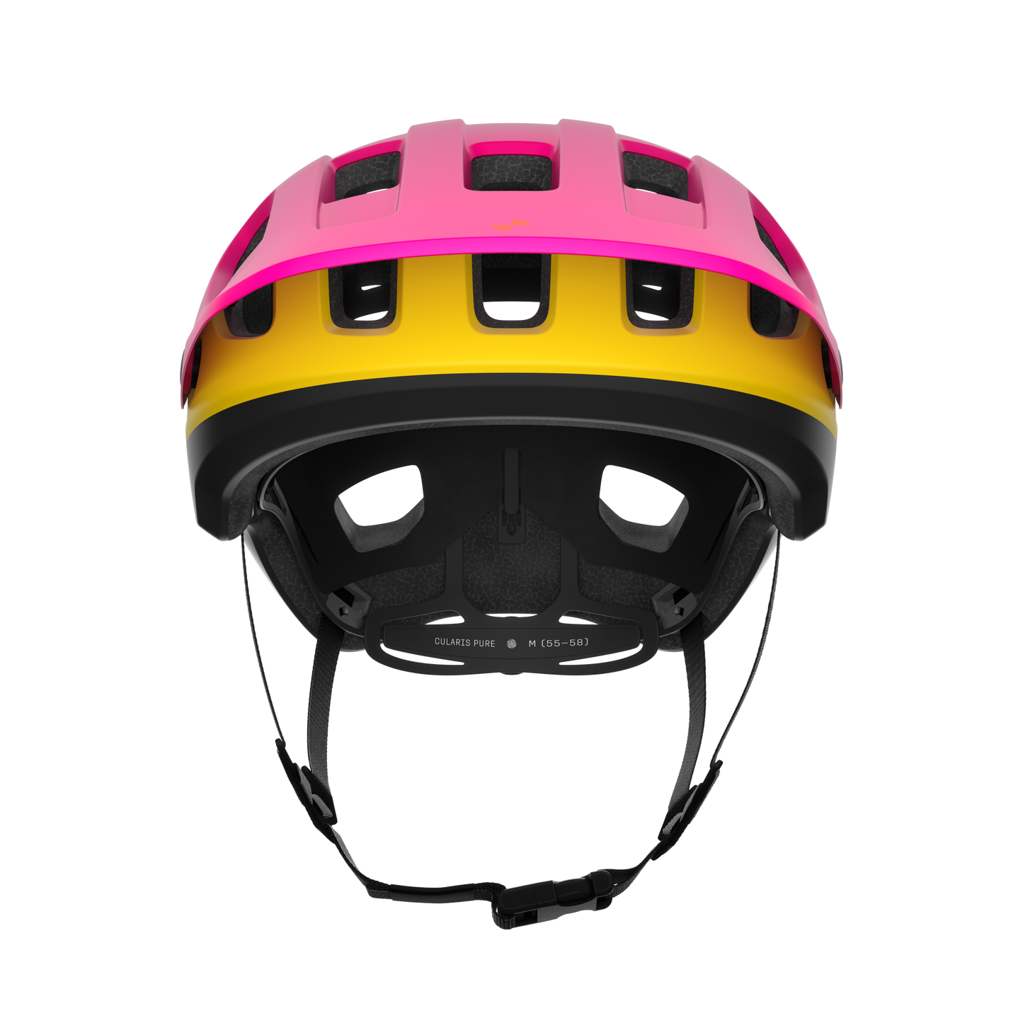 POC CULARIS PURE MTB-hjelm Pink/gul/sort