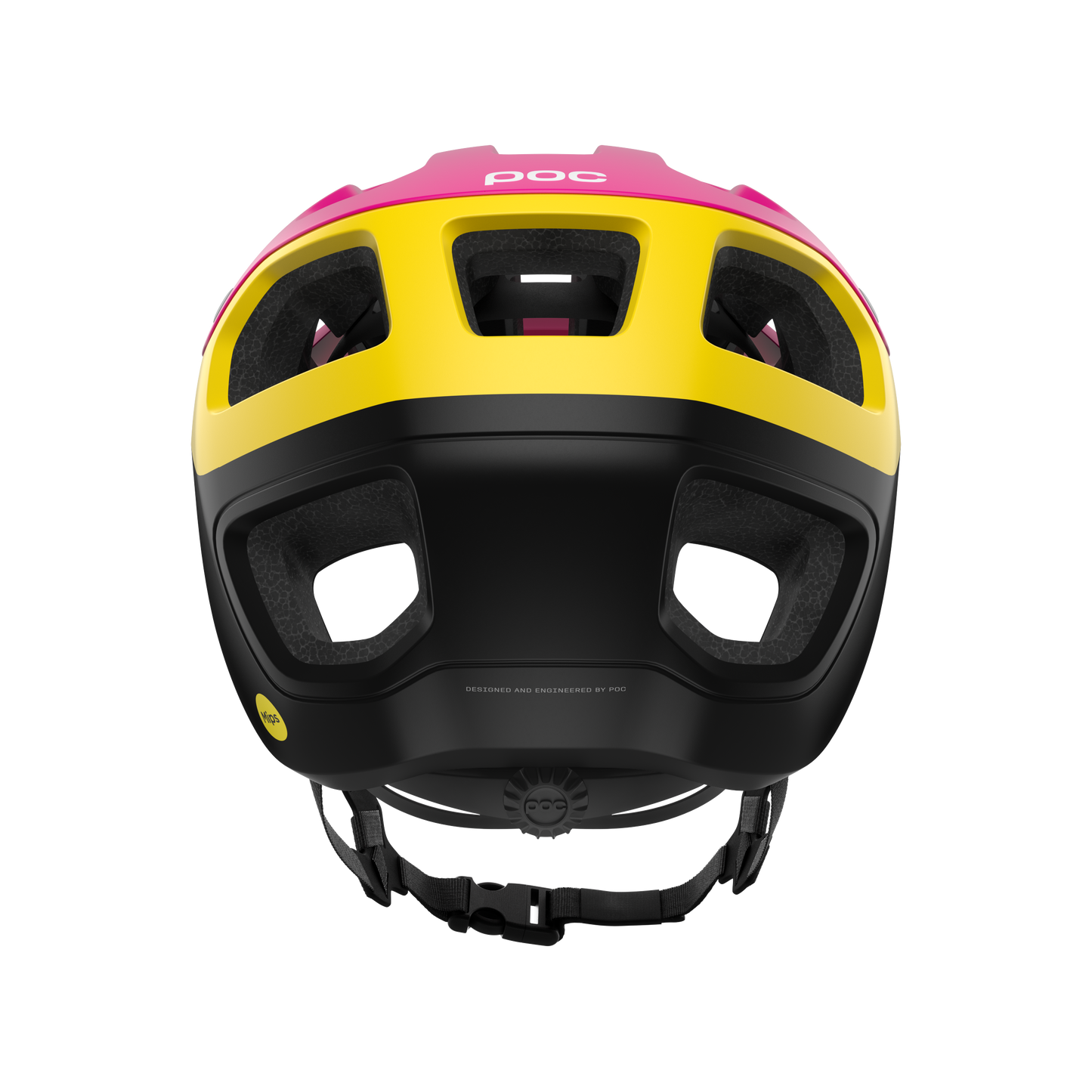 POC CULARIS PURE MTB-hjelm Pink/gul/sort