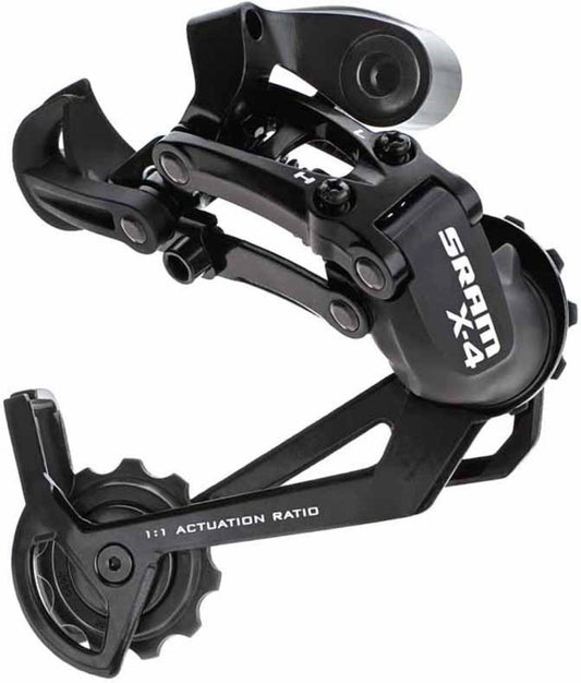 SRAM X4 bagskifter 7/8/9-speed med lang kædeholder