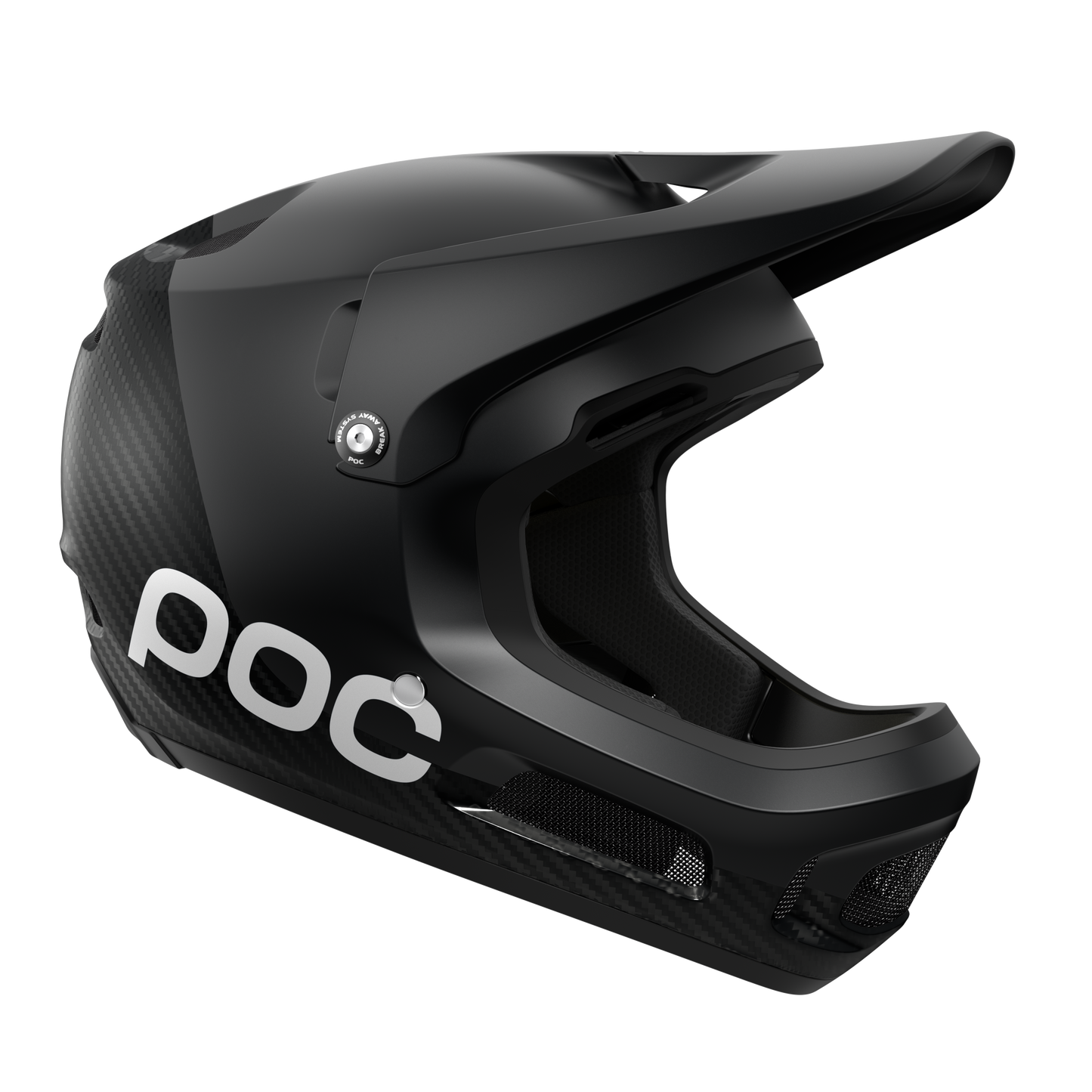 POC CORON AIR CARBON MTB Helmet Black