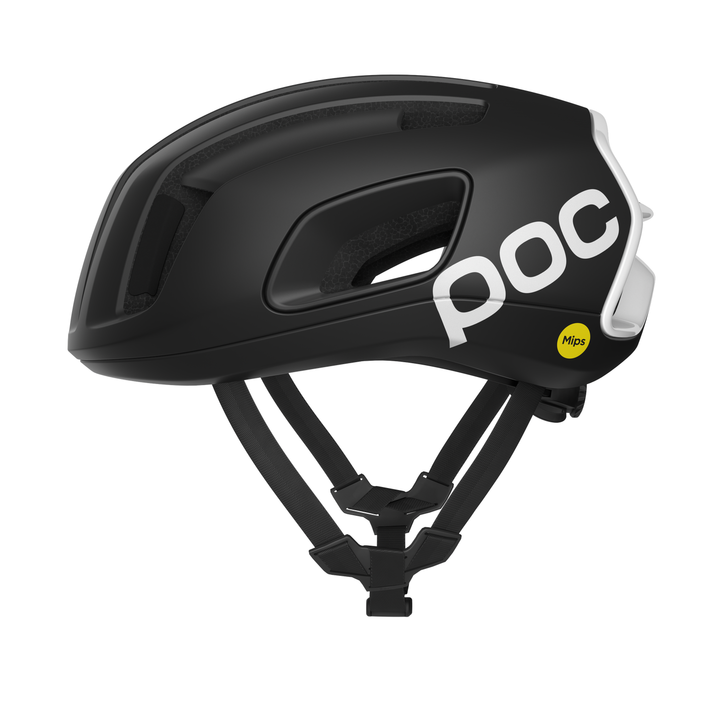 POC CYTAL MIPS landevejshjelm Sort/hvid mat logo