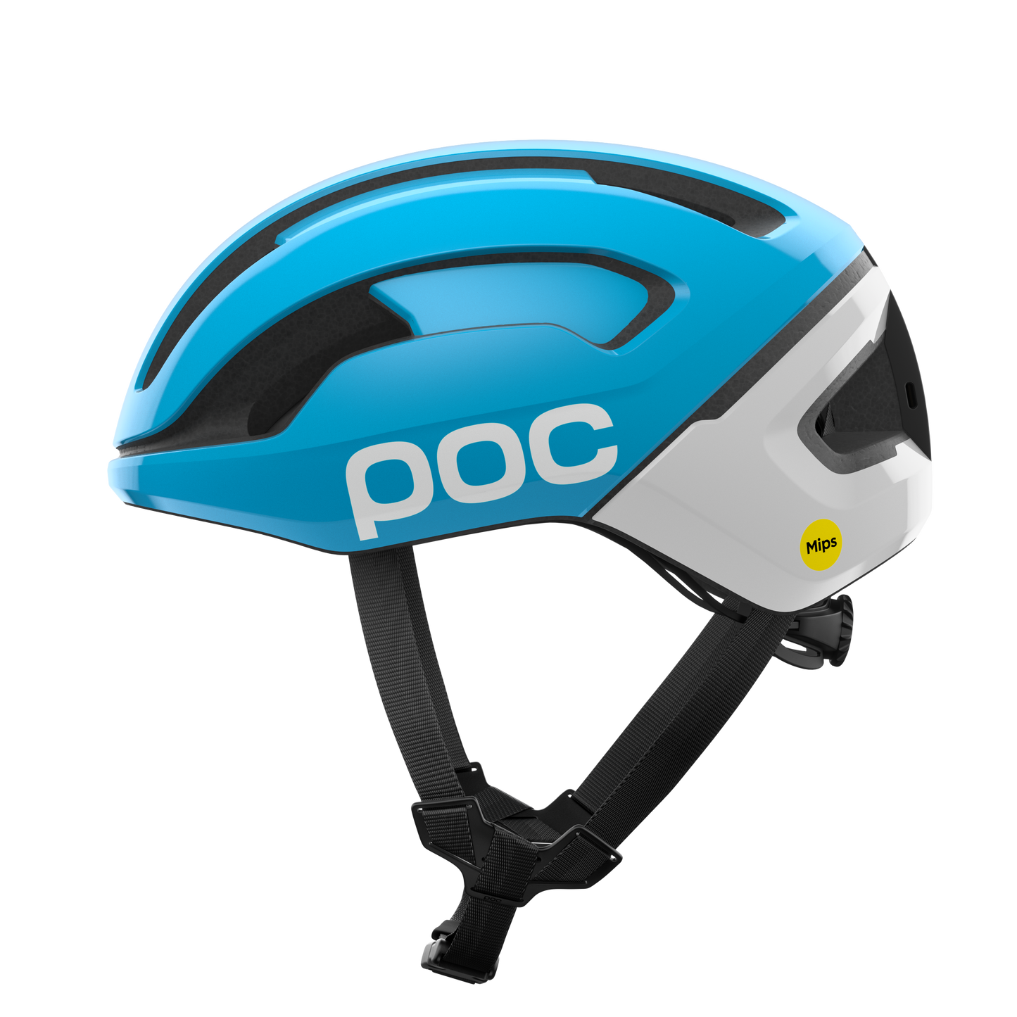 POC OMNE BEACON MIPS landevejshjelm blå/hvid