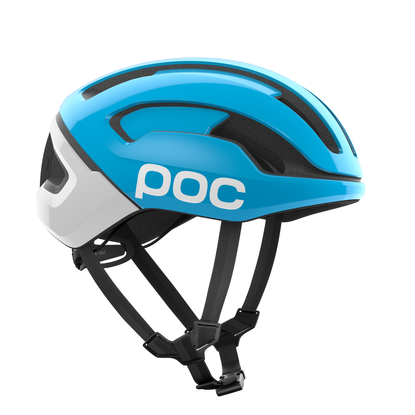POC OMNE BEACON MIPS landevejshjelm blå/hvid