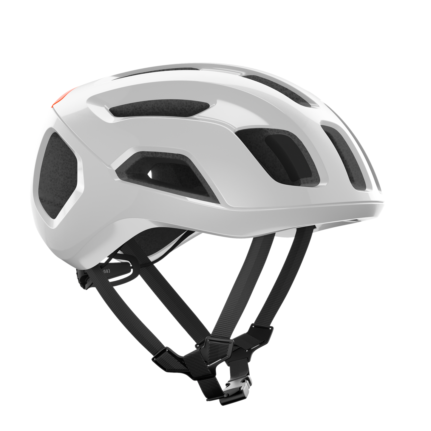 POC VENTRAL AIR MIPS landevejshjelm Hvid/Orange Fluo