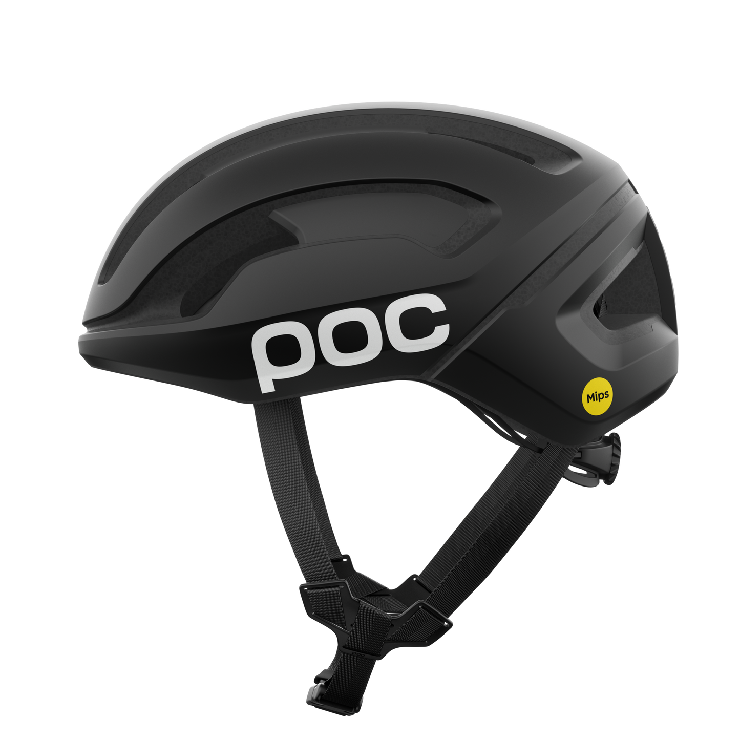 POC OMNE AIR MIPS Logo landevejshjelm Sort mat/hvid