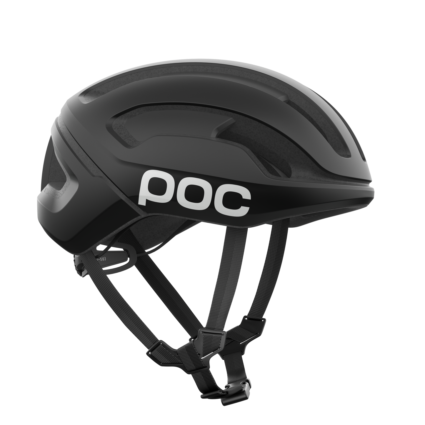 POC OMNE AIR MIPS Logo landevejshjelm Sort mat/hvid