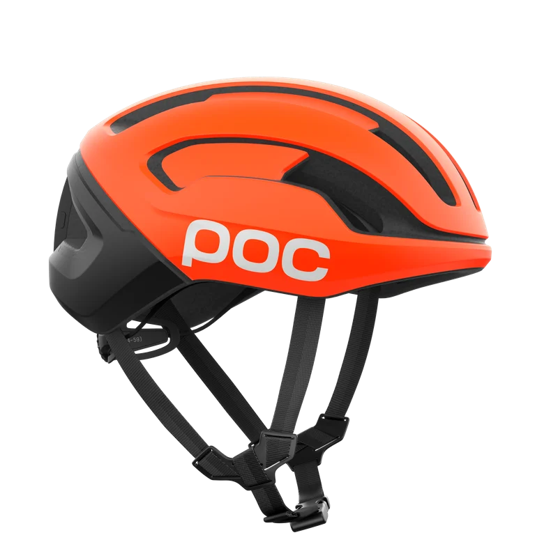 POC OMNE BEACON MIPS orange/sort mat landevejshjelm