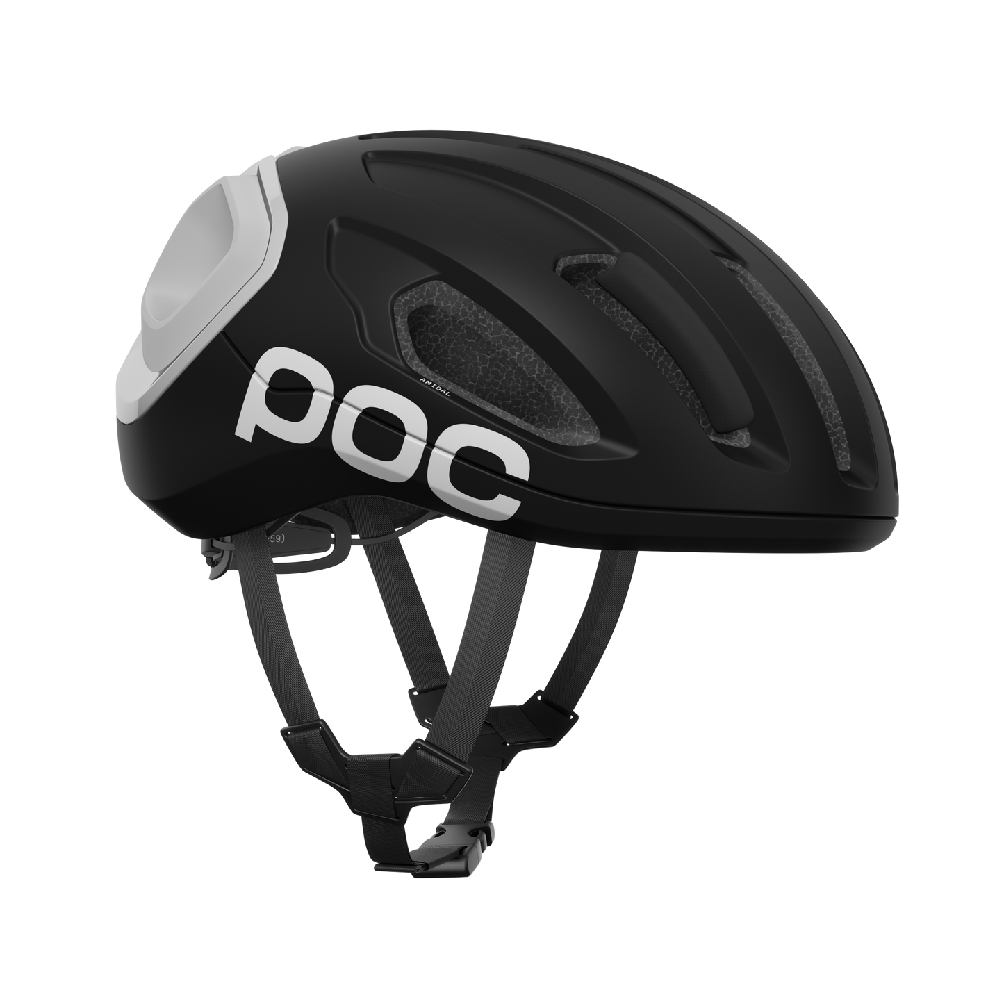 POC AMIDAL MIPS Road Helmet Black Matt/White