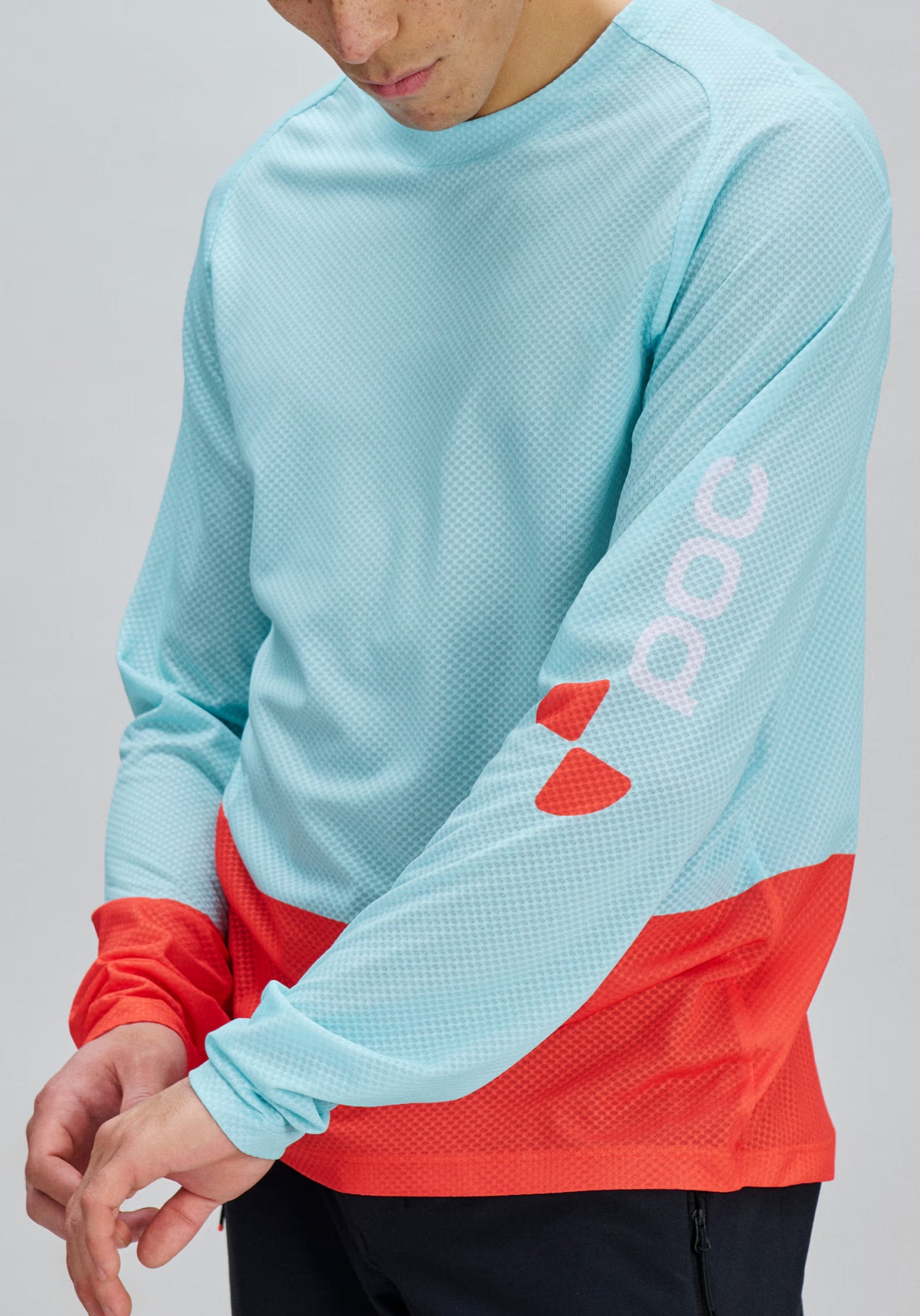 POC MOTION AIR Langærmet Jersey Blå/Orange
