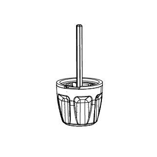 Justeringsknap til udløser til ROCKSHOX DOMAIN B (2022+) Gafler #11.4018.082.031